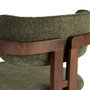 Nordure Toscana Silla Verde y Nogal Oscuro